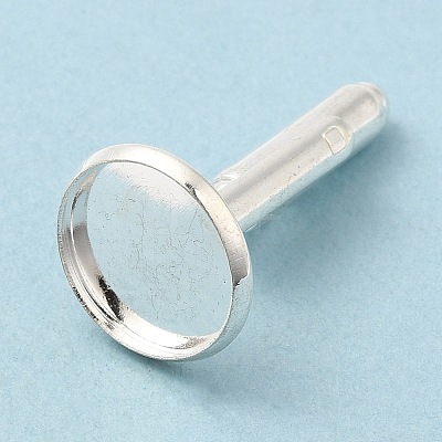 Flat Round Brass Cuff Settings LS-KK-XCP0001-72S-1