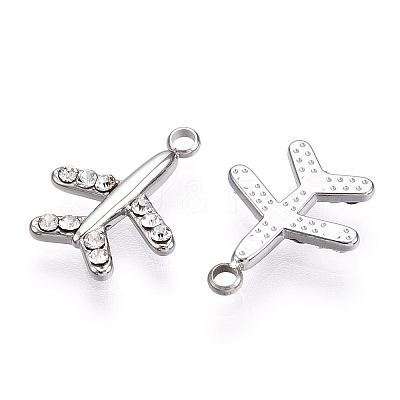 304 Stainless Steel Charms X-STAS-T064-27P-1
