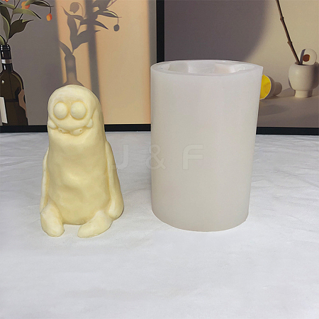 DIY 3D Monster Candle Food Grade Silicone Statue Molds DIY-C058-01B-1