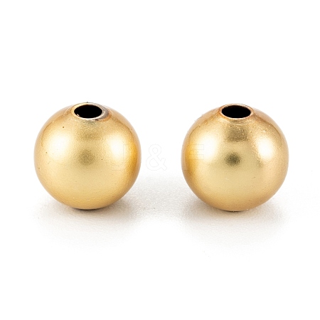 Brass Beads KK-K255-30A-G-1