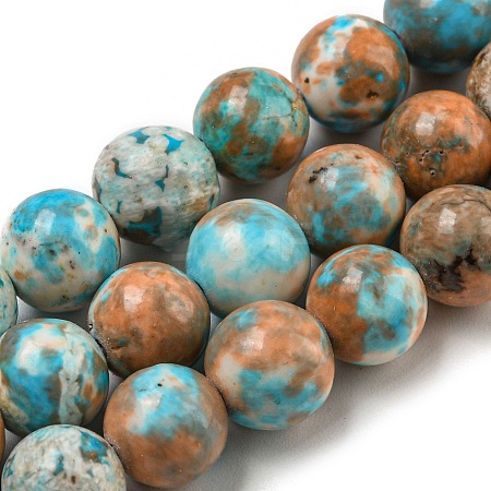 Synthetic Imperial Jasper Beads Strands G-N342-25C-1-1