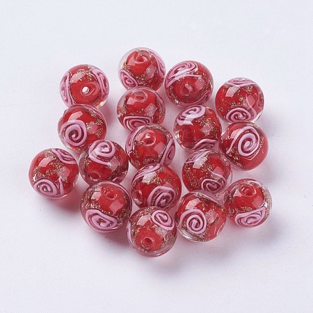Handmade Lampwork Beads LAMP-J089-C06-1