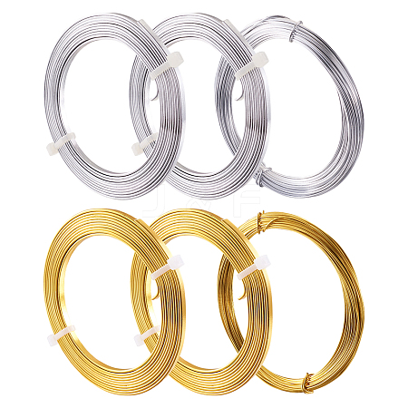 Flat & Round Aluminum Craft Wire AW-TA0001-02-1