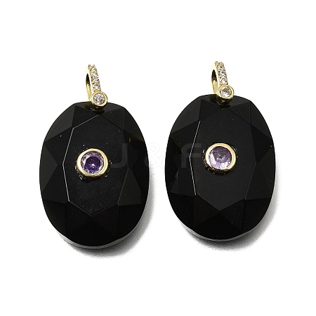 Natural Obsidian Pendants GG-CBA7610-06G-07-1