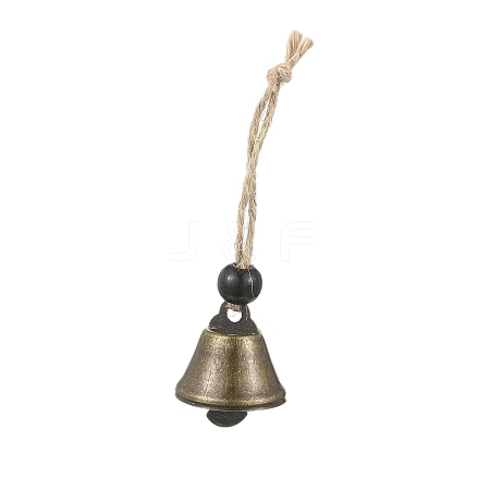 Iron Bell Hanging Ornaments HJEW-JM02423-1