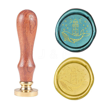 Wax Seal Stamp Set AJEW-WH0131-610-1