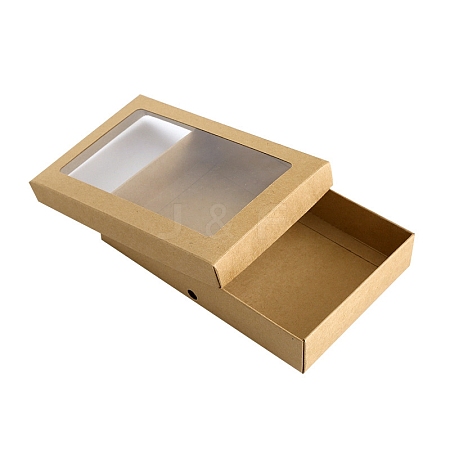 Kraft Paper Gift Box CON-G018-01-1
