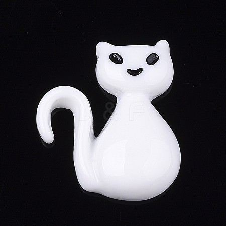 Resin Kitten Cabochons LS-X-CRES-T010-104B-1