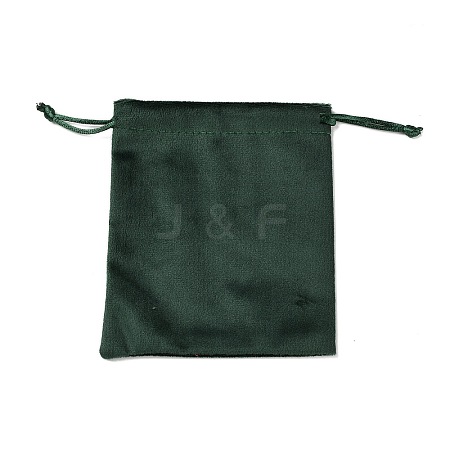 Velvet Jewelry Drawstring Storage Pouches ABAG-P013-02C-05-1