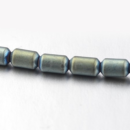 Electroplate Non-magnetic Synthetic Hematite Bead Strands G-F300-39-F07-1