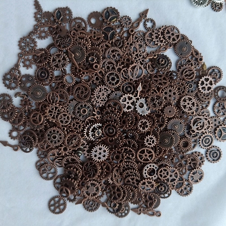 Zinc Alloy  Open Back Bezel Cabochons PALLOY-WH0072-82R-RS-1
