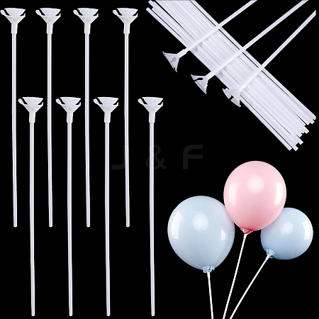 PP Plastic Balloon Bar & Cap Set DIY-WH20007-247-1