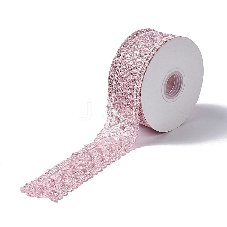 10 Yards Polyester Lace Trim Ribbon OCOR-C004-06B-1