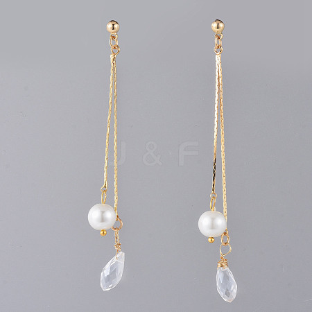 Long Chain Earrings EJEW-JE03691-04-1