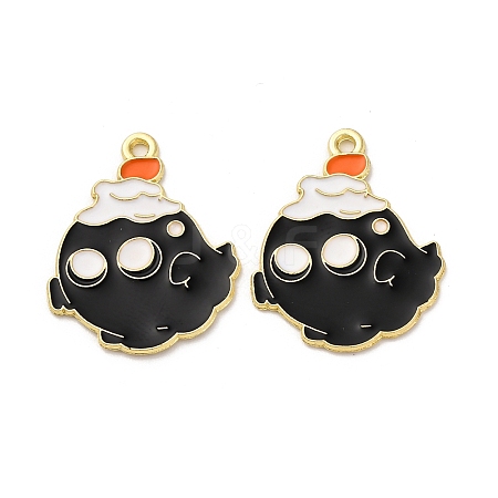 Halloween Alloy Enamel Pendants LS-STAS-I354-01G-C01-1