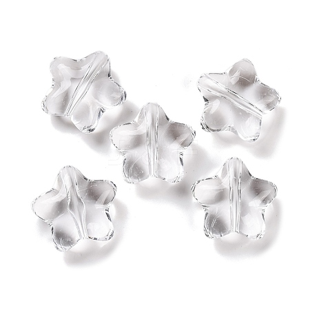 Transparent Acrylic Beads X-OACR-M011-03-1