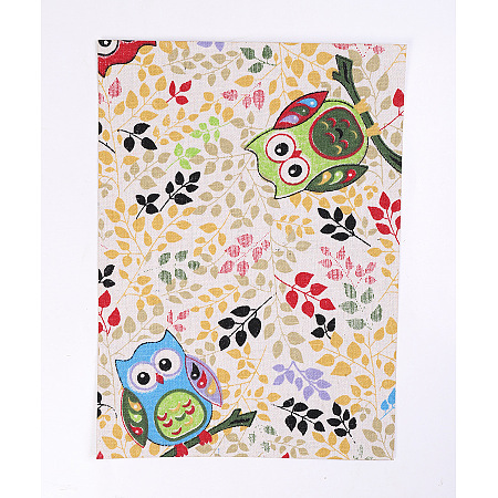 A4 Self Adhesive Fabric Sticker AJEW-WH0096-78M-1