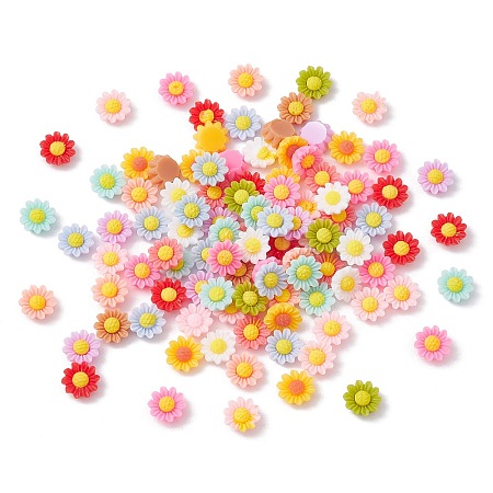 Opaque Resin Cabochons RESI-CJC0012-26A-1