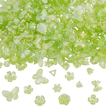 200g Transparent Acrylic Beads OACR-SP0001-86D-1