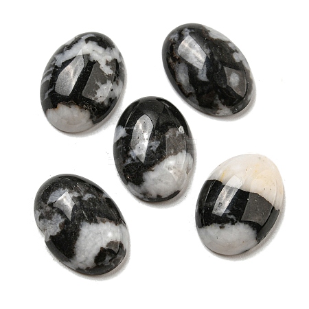 Natural Zebra Jasper Cabochons G-C115-01A-39-1