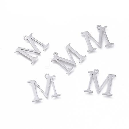 Tarnish Resistant 304 Stainless Steel Charms STAS-K215-12P-1