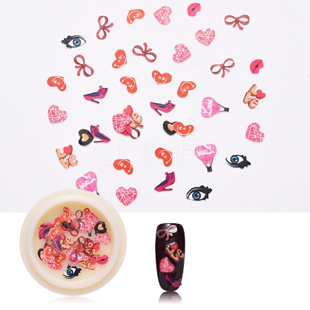 Valentine's Day Themed Paper Cabochons MRMJ-T063-273-1