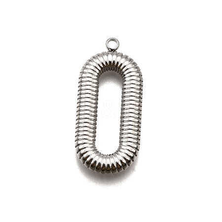 304 Stainless Steel Pendants STAS-M116-02P-1