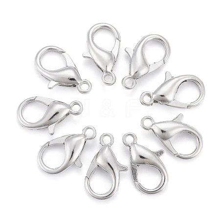 Zinc Alloy Lobster Claw Clasps E106-NF-1