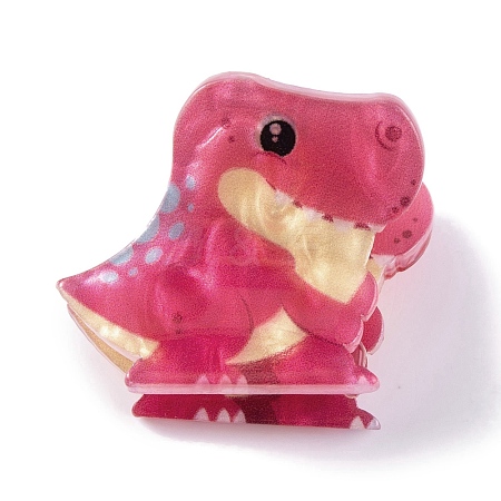 Cute Mini Dinosaur Acrylic Claw Hair Clips LS-PHAR-A012-08C-1