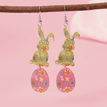 Easter Acrylic Dangle Earrings FS-WG6CF42-03-1