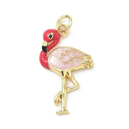 Brass Micro Pave Cubic Zirconia Pendants KK-H255-14B-G01-1