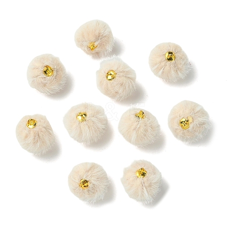20Pcs Plush Pompom Pendants FIND-YW0008-65I-1