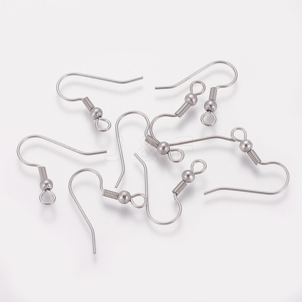 Wholesale 316 Surgical Stainless Steel Earring Hooks Surgical Stainless Steel Earring Hooks