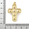 Brass Pendants KK-C091-01G-3