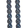Electroplate Glass Bead Strands EGLA-H110-01HR-02-1