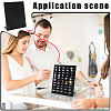 50-Slot Velvet with Sponge L Shaped Stud Earring Display Stands EDIS-WH0011-08B-5