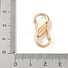 Alloy & Iron Double S Snap Hook Spring Keychain Clasps FIND-H049-02B-KCG-3