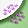 Transparent Acrylic Beads X-PL554-16-6