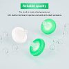 100Pcs 2 Colors Plastic Disposable Microporous Needle Syringe Filter AJEW-OC0002-54-4