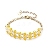 Handmade Glass Seed Beaded Bracelets for Women BJEW-MZ00132-03-2