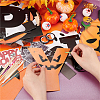 Halloween Decoration Paper Flag Banners DIY-WH0453-12A-3