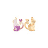 Zinc Alloy Enamel Pendants ENAM-CJC0010-01LG-04-1
