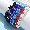 304 Stainless Steel Cable Chain Bracelets BJEW-Z123-01P-1