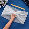 Polyester One-shoulder Shawl for Bride AJEW-WH0596-370-3