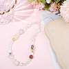 Alloy Acrylic Imitation Pearl Phone Hand Strap Chains HJEW-WH20019-18-3