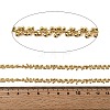Brass Round Bead Link Chains CHC-L054-16G-2
