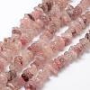 Natural Strawberry Quartz Beads Strands G-F521-16-1