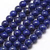 Natural Lapis Lazuli Bead Strands G-G953-03-8mm-4