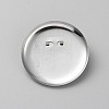 Iron Brooch Base Settings IFIN-WH0085-15A-1