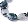Natural Moss Agate Beads Strands G-G805-E02-3